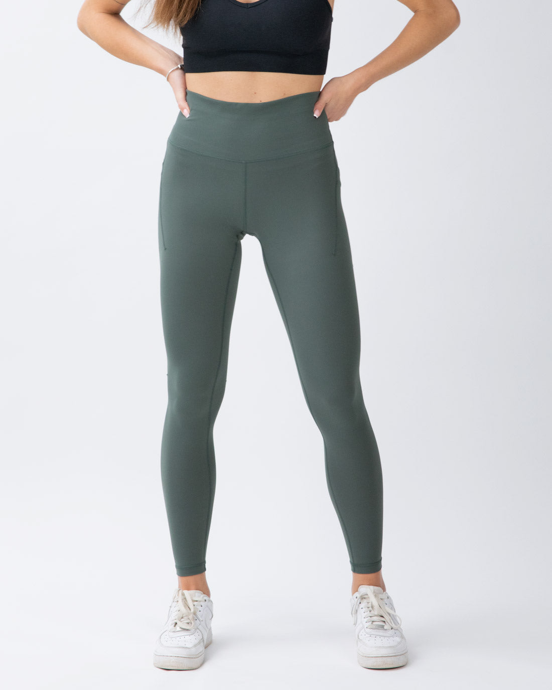 Aero Leggings with pockets Dark Forest