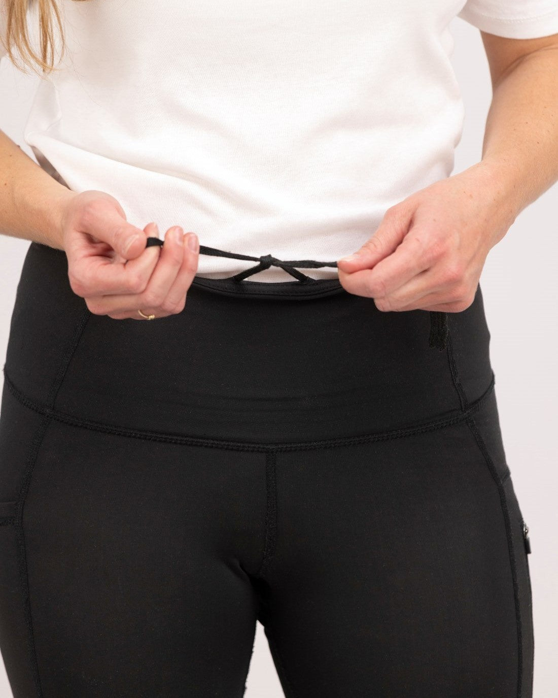 Women Hiking Tights Pro Black