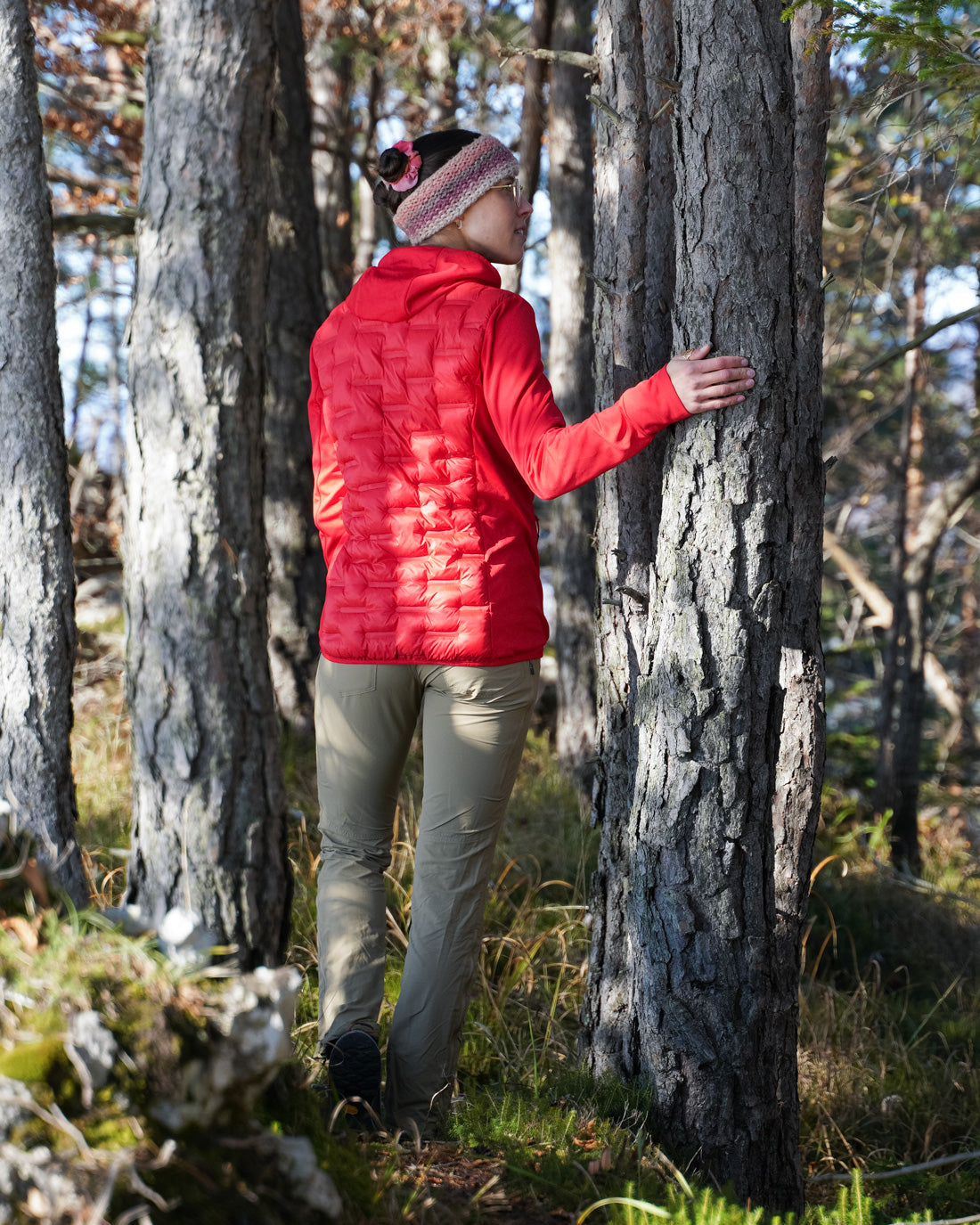 Women Primaloft Jacket Liora Red