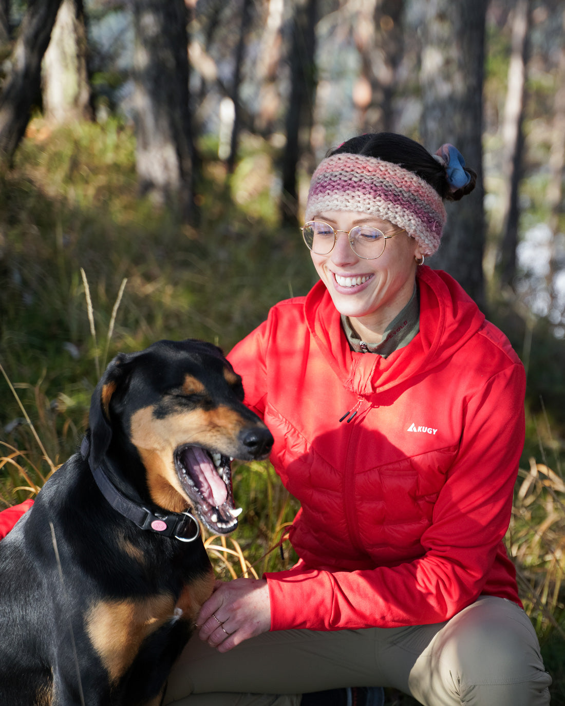 Women Primaloft Jacket Liora Red