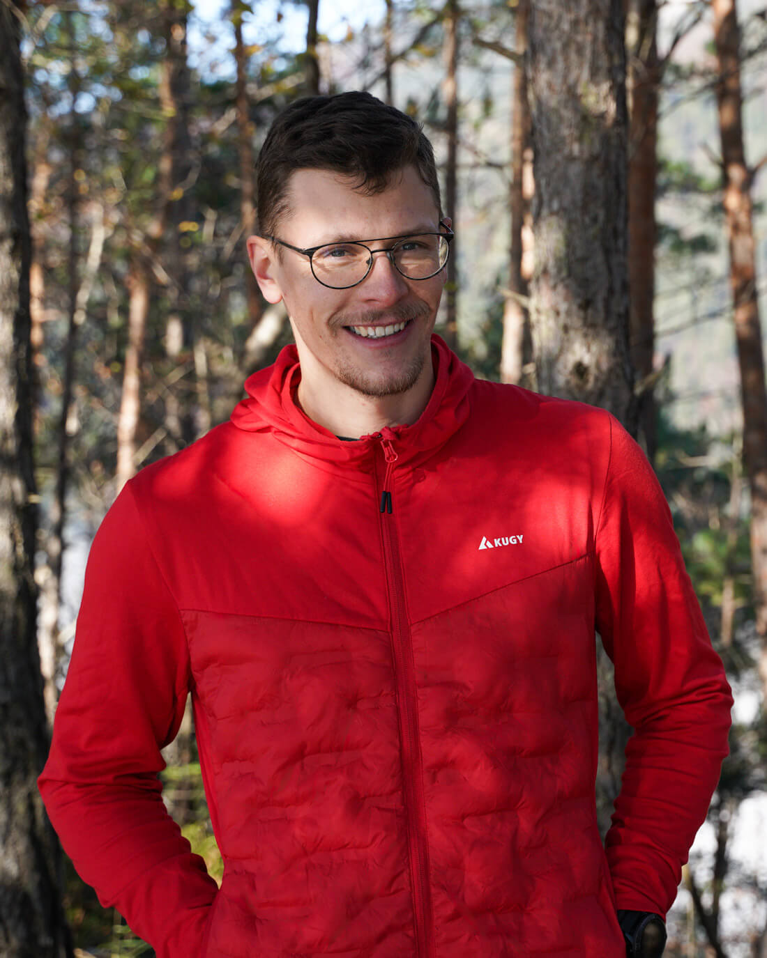 Men Primaloft Jacket Orion Red